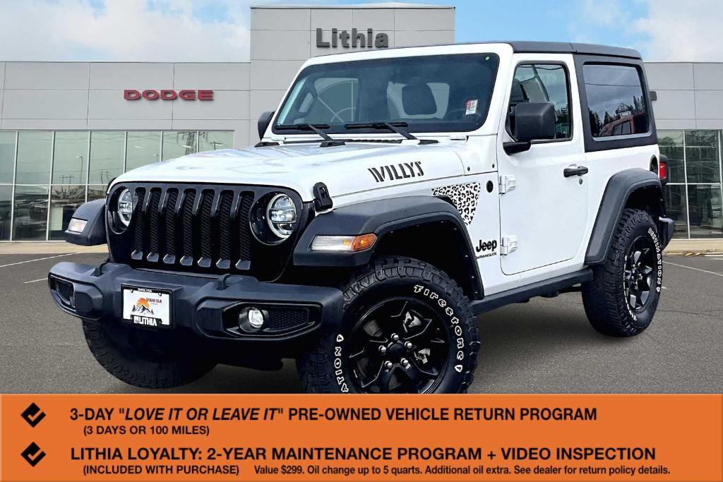 used 2022 Jeep Wrangler car, priced at $32,995