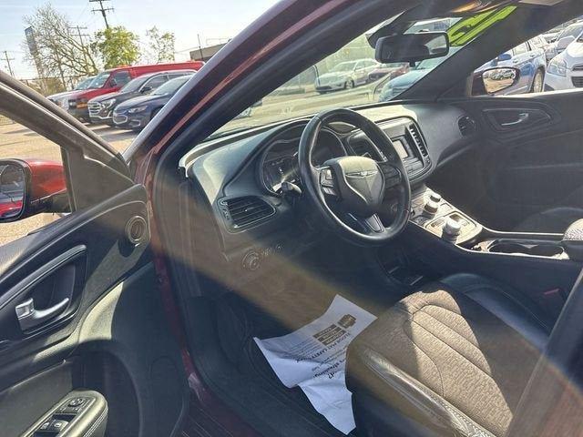 used 2015 Chrysler 200 car, priced at $5,304