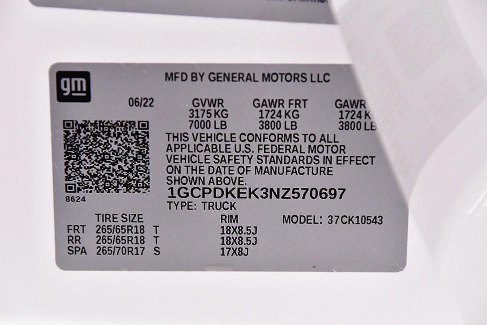 used 2022 Chevrolet Silverado 1500 car, priced at $33,455