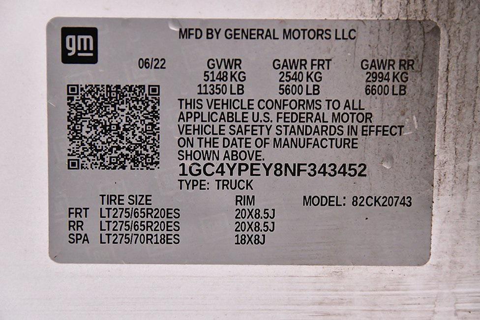 used 2022 Chevrolet Silverado 2500 car, priced at $60,000