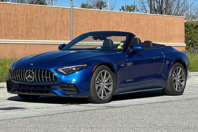 used 2023 Mercedes-Benz AMG SL 43 car, priced at $69,495