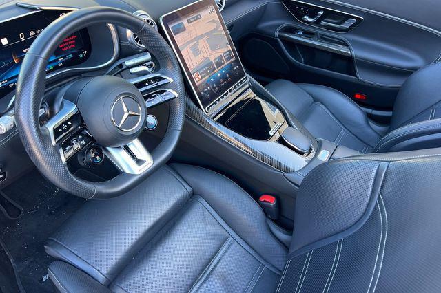 used 2023 Mercedes-Benz AMG SL 43 car, priced at $69,495