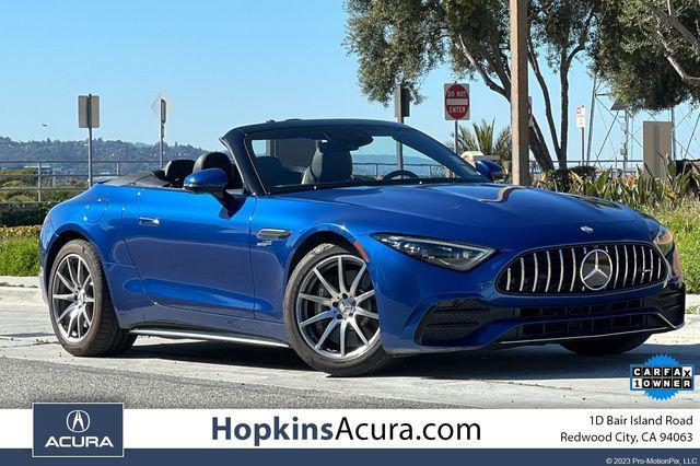 used 2023 Mercedes-Benz AMG SL 43 car, priced at $69,495