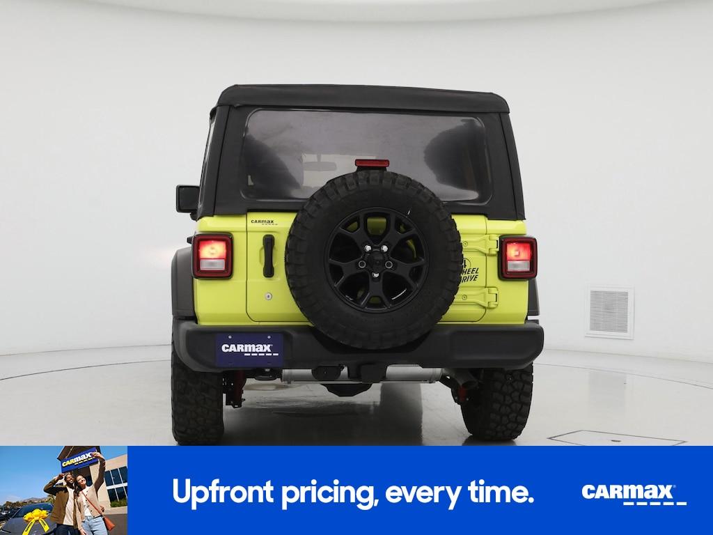 used 2022 Jeep Wrangler car, priced at $28,998