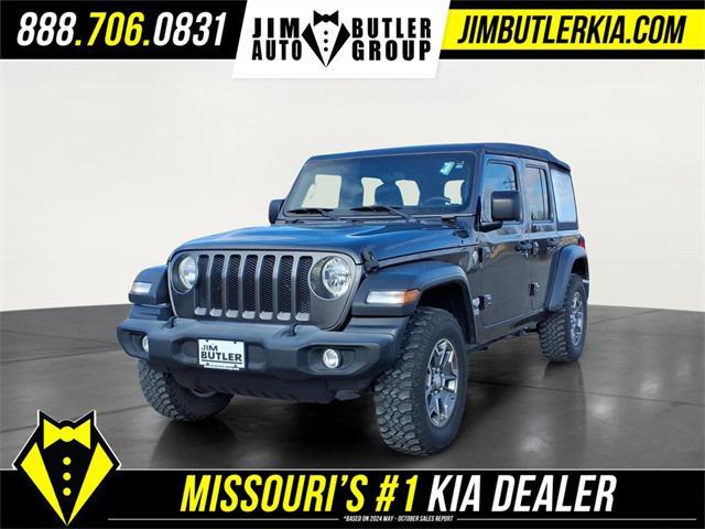 used 2019 Jeep Wrangler Unlimited car, priced at $19,918