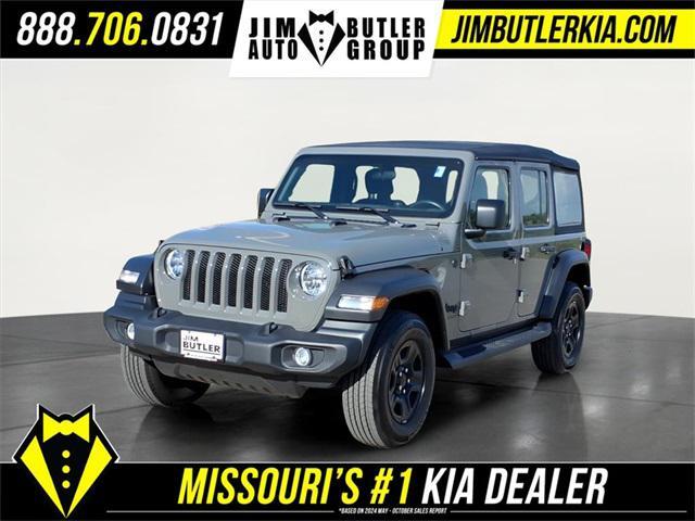 used 2022 Jeep Wrangler Unlimited car, priced at $26,639