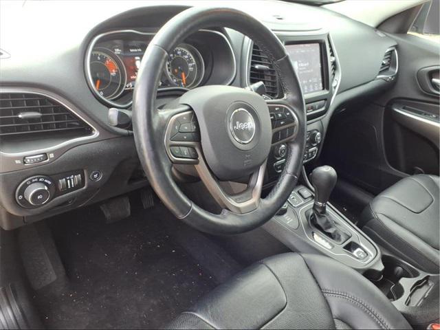 used 2021 Jeep Cherokee car, priced at $13,463