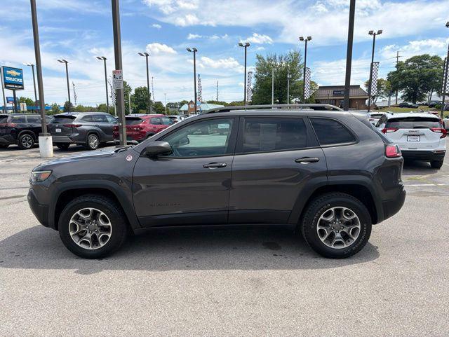 used 2021 Jeep Cherokee car, priced at $20,491