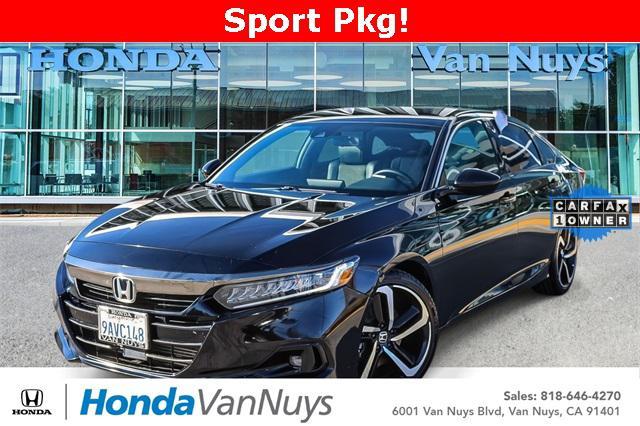 used 2022 Honda Accord car, priced at $23,251