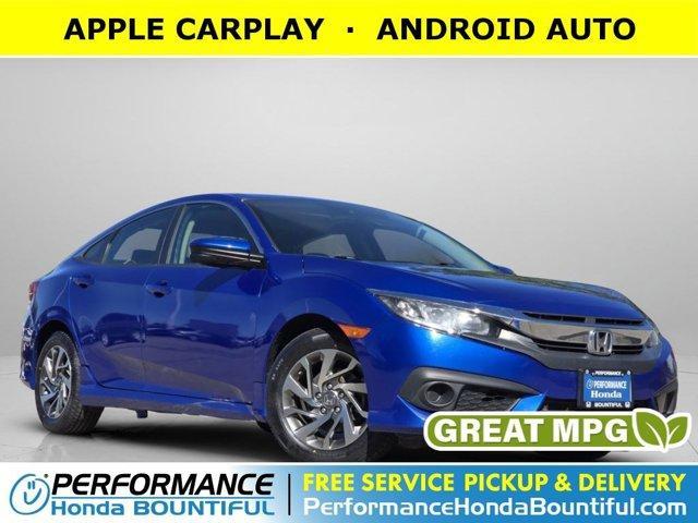 used 2017 Honda Civic car, priced at $16,106