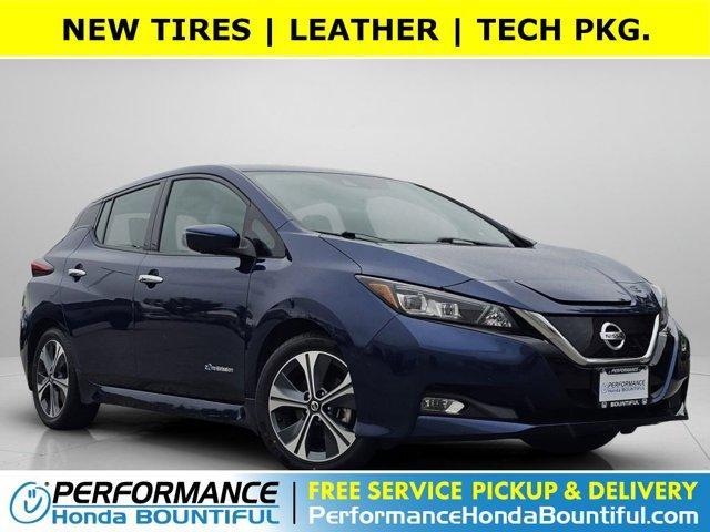 used 2018 Nissan Leaf car, priced at $10,921
