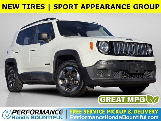 used 2018 Jeep Renegade car, priced at $11,887