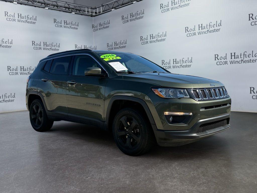 used 2018 Jeep Compass car, priced at $16,988