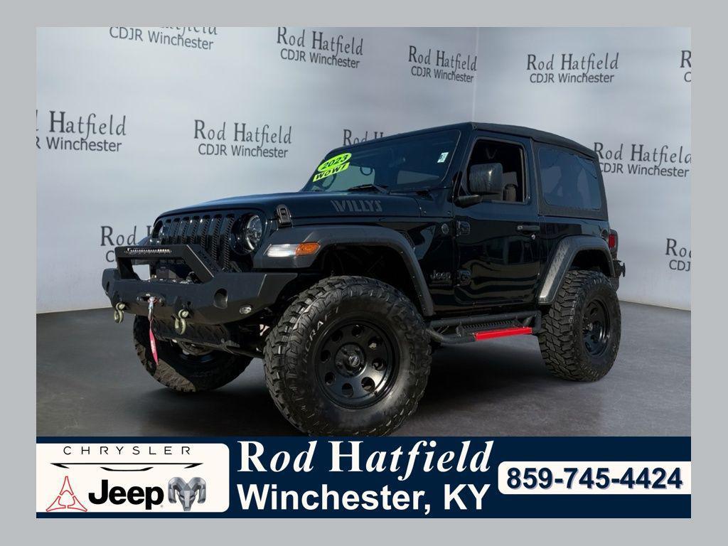 used 2023 Jeep Wrangler car, priced at $29,988