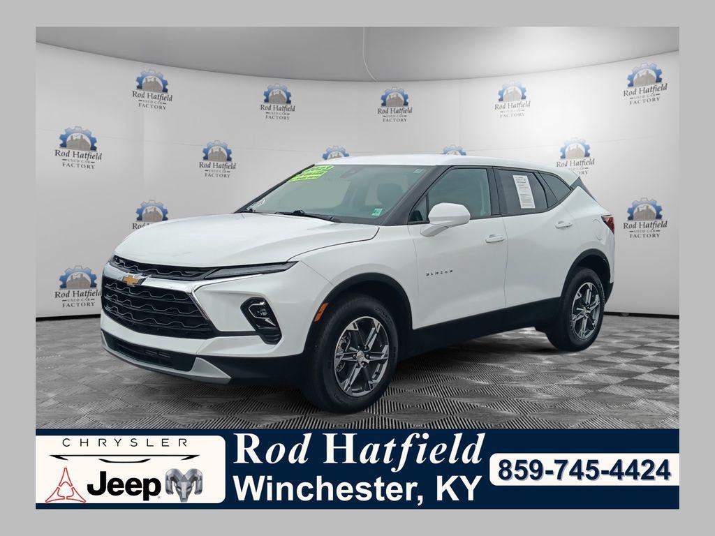 used 2023 Chevrolet Blazer car, priced at $29,488