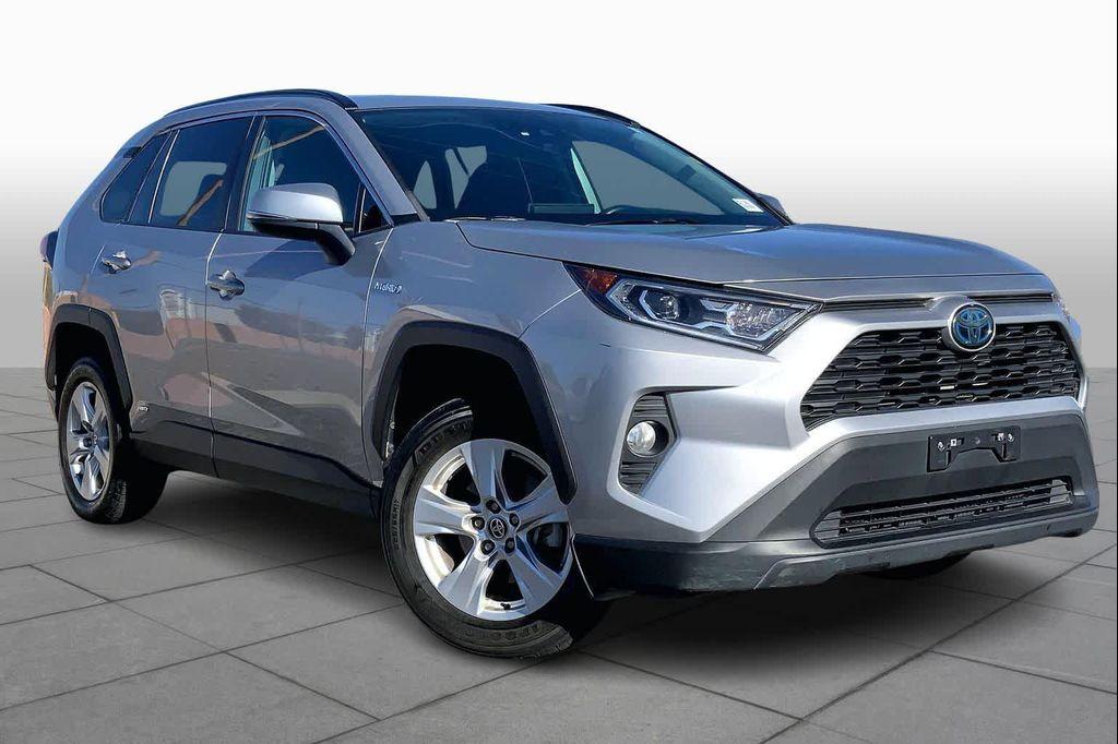 used 2021 Toyota RAV4 Hybrid car, priced at $23,500