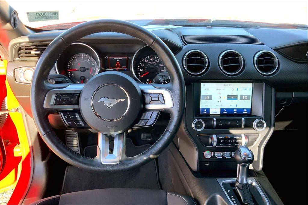 used 2021 Ford Mustang car, priced at $23,500