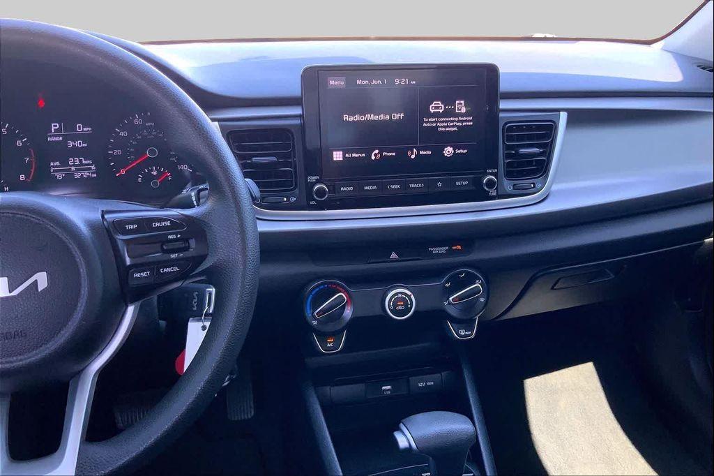 used 2023 Kia Rio car, priced at $18,098