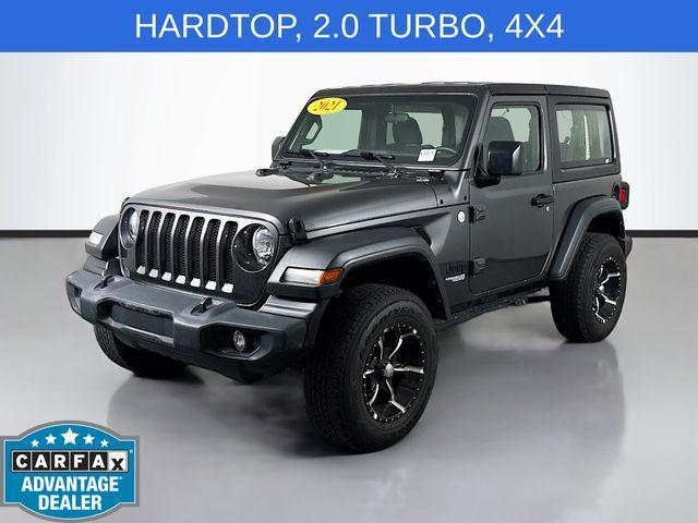 used 2021 Jeep Wrangler car, priced at $24,822