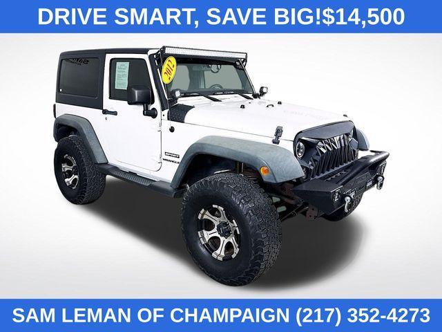 used 2012 Jeep Wrangler car, priced at $14,500