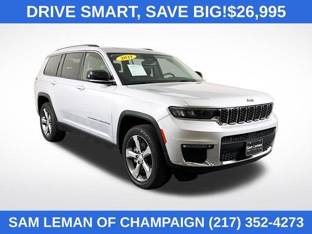 used 2021 Jeep Grand Cherokee L car, priced at $26,995