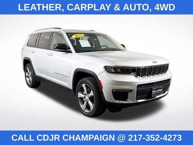 used 2021 Jeep Grand Cherokee L car, priced at $25,999