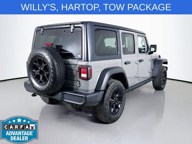 used 2021 Jeep Wrangler Unlimited car, priced at $27,324