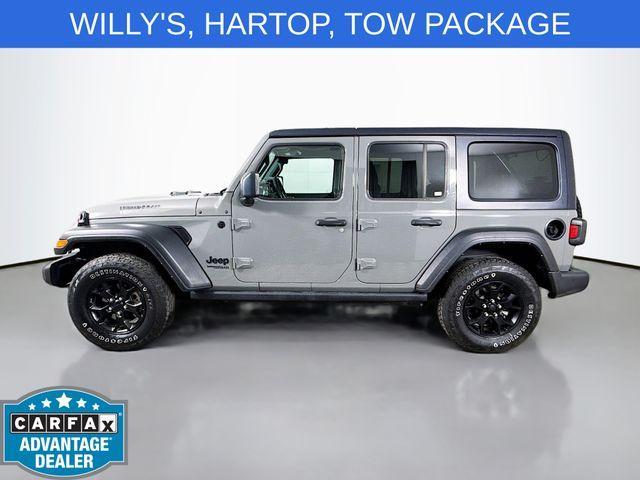 used 2021 Jeep Wrangler Unlimited car, priced at $27,324