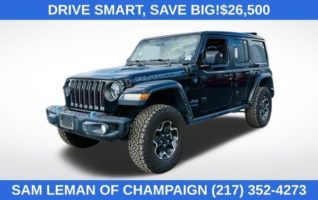 used 2021 Jeep Wrangler Unlimited 4xe car, priced at $26,500