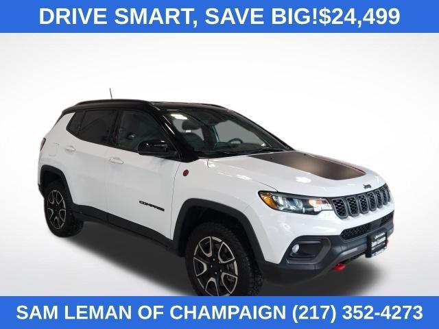 used 2024 Jeep Compass car, priced at $24,499