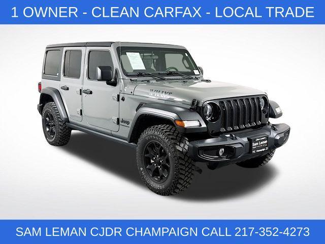 used 2023 Jeep Wrangler car, priced at $31,499