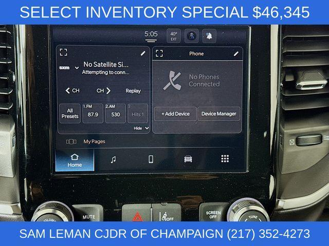 new 2026 Ram 1500 car, priced at $46,345