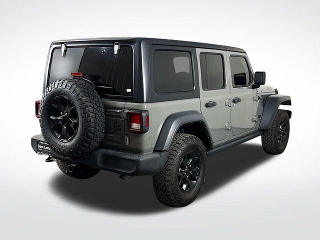 used 2021 Jeep Wrangler Unlimited car, priced at $25,499