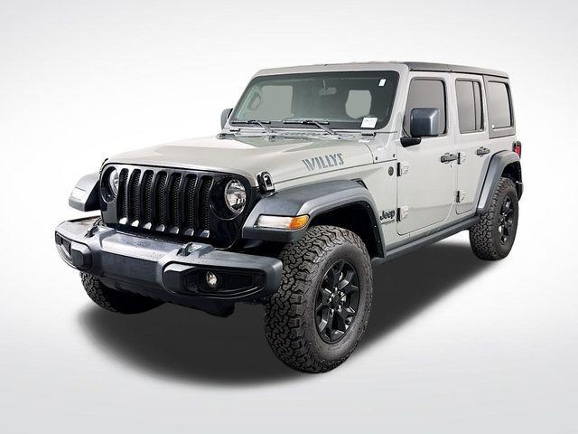 used 2021 Jeep Wrangler Unlimited car, priced at $25,499