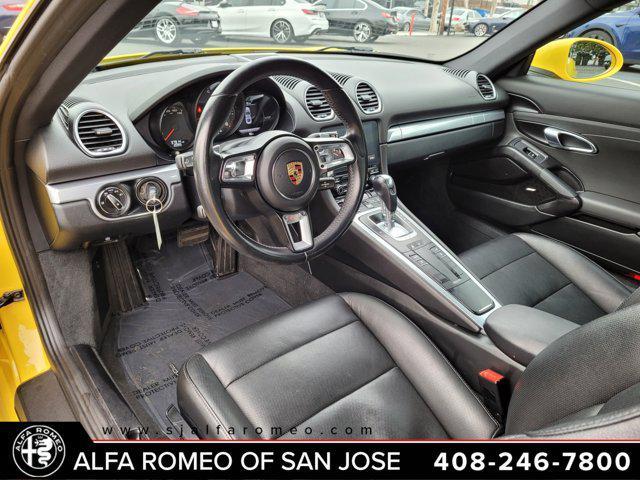 used 2018 Porsche 718 Cayman car, priced at $48,995
