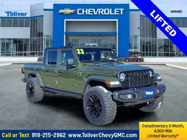 used 2022 Jeep Gladiator car, priced at $24,529