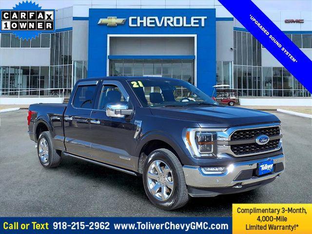 used 2021 Ford F-150 car, priced at $47,713