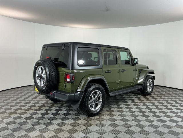 used 2021 Jeep Wrangler Unlimited car, priced at $34,171