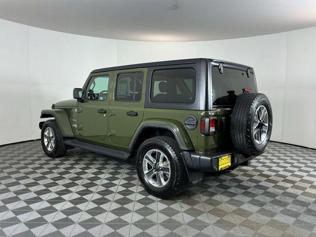 used 2021 Jeep Wrangler Unlimited car, priced at $34,171