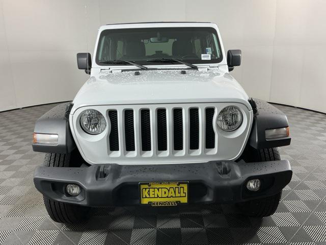 used 2021 Jeep Wrangler Unlimited car, priced at $29,971