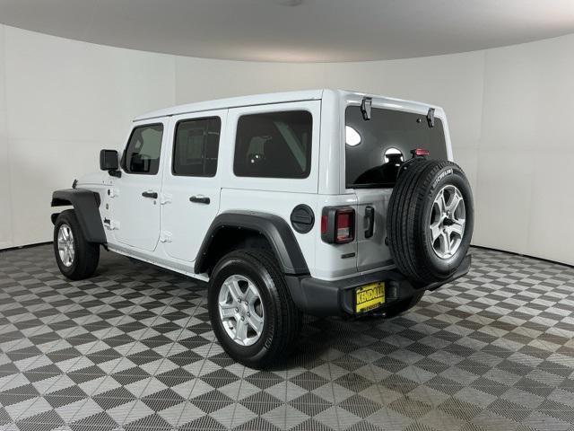 used 2021 Jeep Wrangler Unlimited car, priced at $29,971