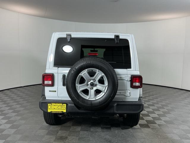 used 2021 Jeep Wrangler Unlimited car, priced at $29,971