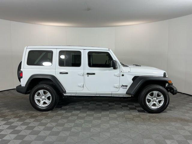 used 2021 Jeep Wrangler Unlimited car, priced at $28,971