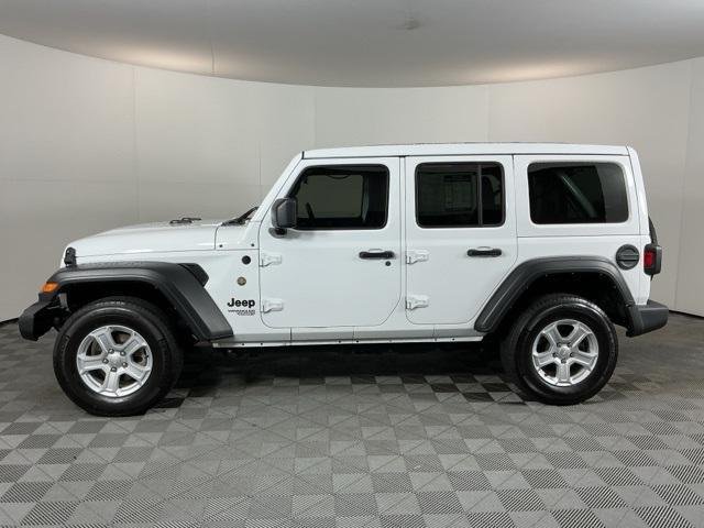 used 2021 Jeep Wrangler Unlimited car, priced at $29,971