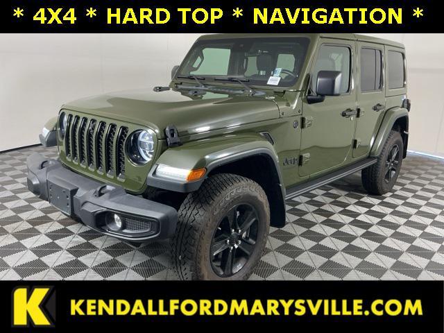 used 2021 Jeep Wrangler Unlimited car, priced at $36,371