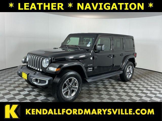used 2021 Jeep Wrangler Unlimited car, priced at $33,171