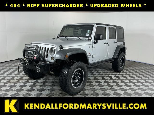 used 2011 Jeep Wrangler Unlimited car, priced at $17,771