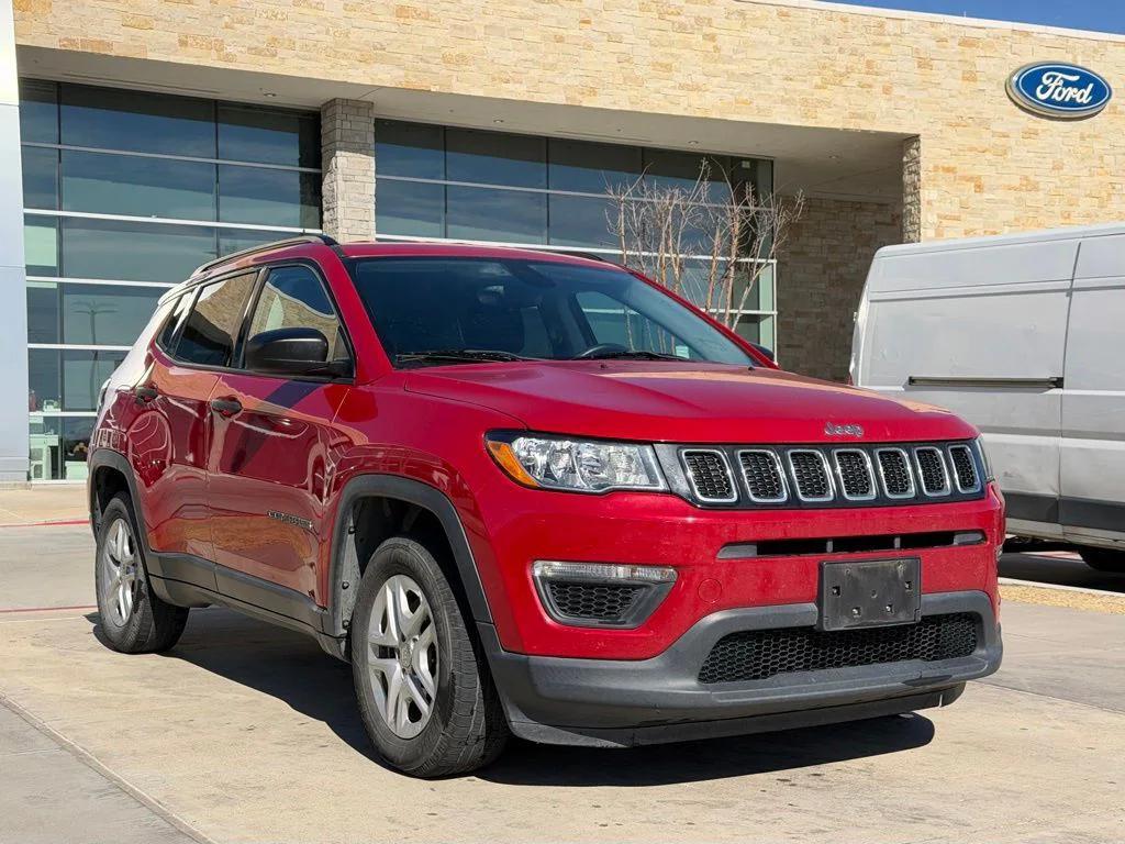 used 2018 Jeep Compass car, priced at $13,295