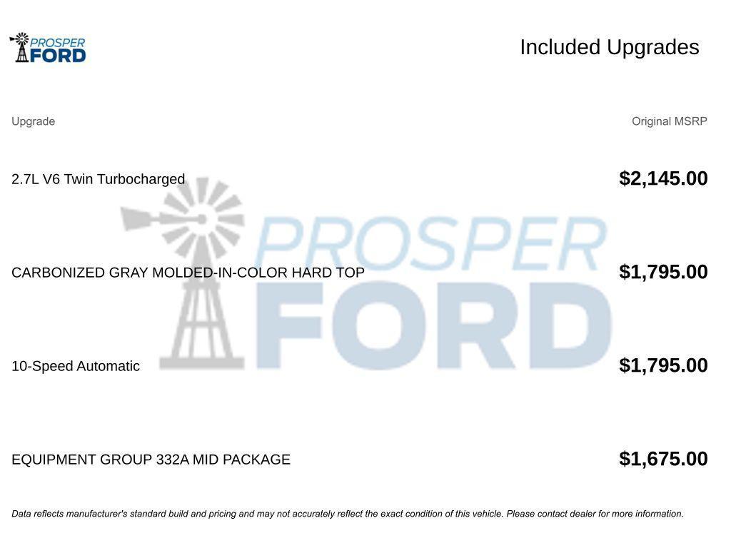 used 2025 Ford Bronco car, priced at $55,993