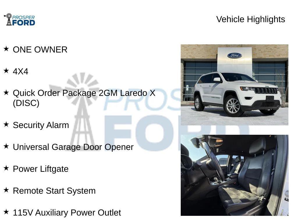 used 2022 Jeep Grand Cherokee car, priced at $23,795